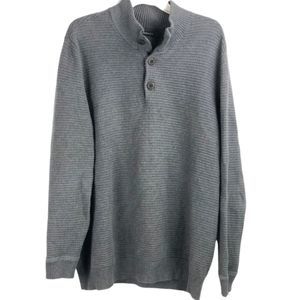 G.H. Bass & Co Quarter Button Sweater